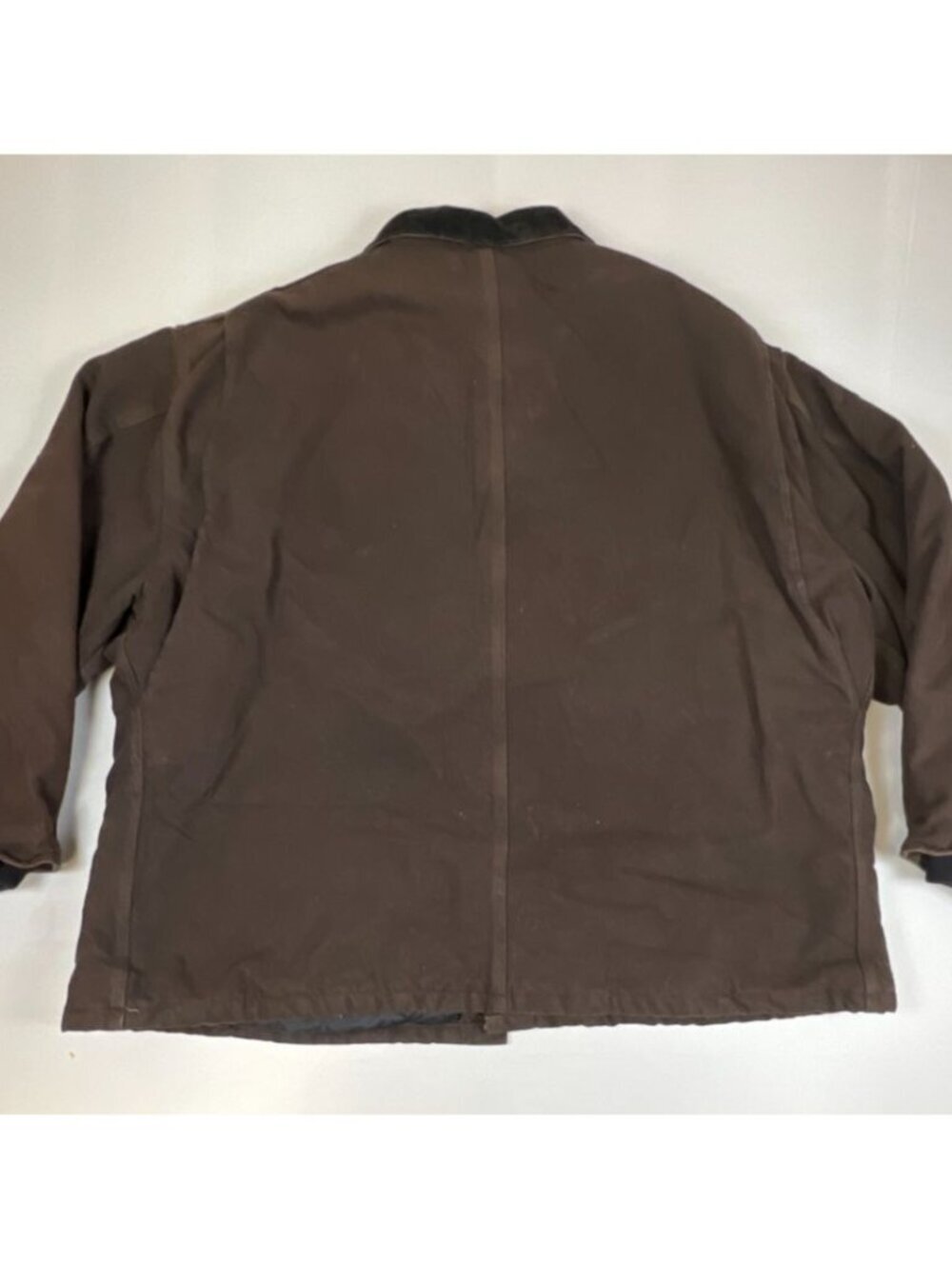 Carhartt Men 4XL Regular C26 DKB Arctic Traditional Coat Duck Canvas Brown Quilt - Picture 2 of 10